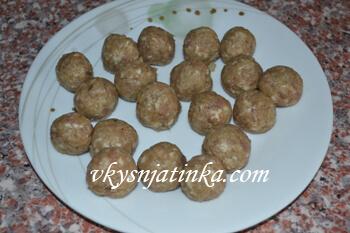 Фрикадельки из фарша