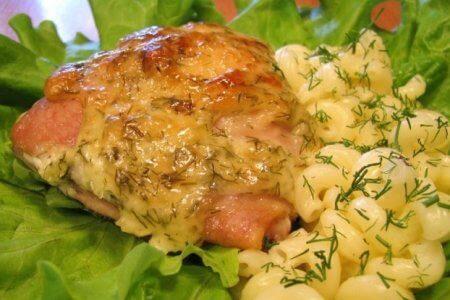 Куриные ножки с макаронами в мультиварке - рецепт и фото