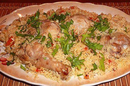 Куриные ножки в соевом соусе с рисом в мультиварке - рецепт и фото