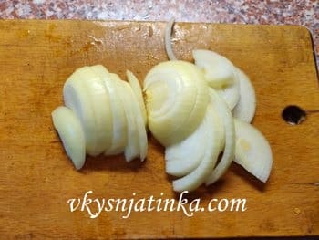 Лук кольцами