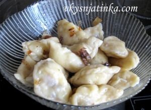 Вареники с картошкой и луком