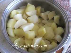 Отваренная картошка
