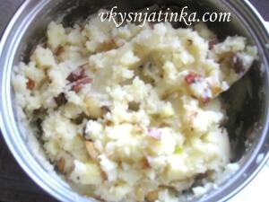 Картофельное пюре с зажаркой