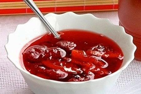 Клубничный джем с желатином и целыми ягодами на зиму - рецепт и фото