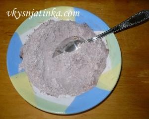 Какао с мукой