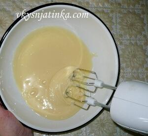 Сгущенка взбитая миксером