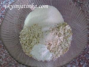 Овсяная крупа с сахаром