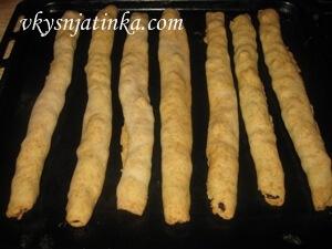 Трубочки из теста в духовке