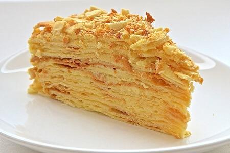 Простой торт на сковороде со сгущенным молоком - рецепт и фото