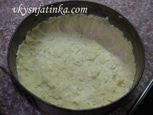 Тесто королевской ватрушки в форме