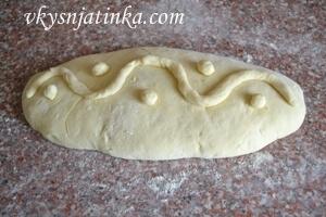 И произвольно украшаем кулебяку