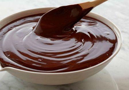 Шоколадная глазурь из какао и сметаны - рецепт и фото