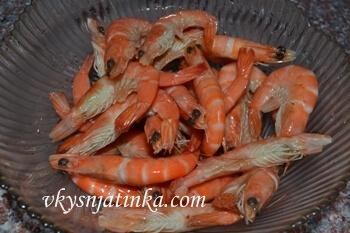 Замороженные королевские креветки