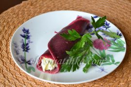 Блины из свеклы - фото