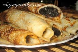 Блины с маком