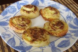 Булочки с творогом