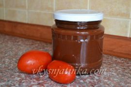 Вкусный домашний кетчуп из помидоров на зиму - фото