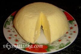 Домашний твердый сыр - фото