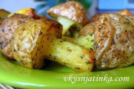 Грибочки из картошки
