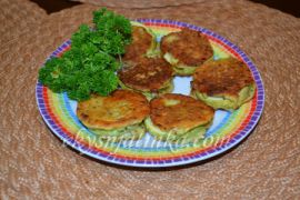 Кабачки жареные в кляре