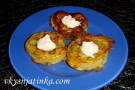 Кабачковые блинчики