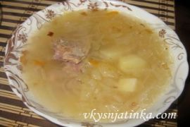 Капустняк с мясом