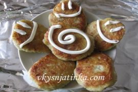 Картофельные драники с мясом - фото