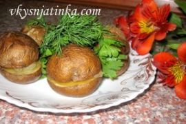 Картофельные кораблики