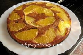 Пирог с апельсинами