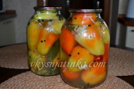 Консервированный фаршированный перец