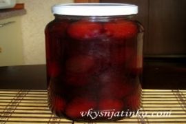 Консервированный компот из сливы на зиму