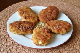 Котлеты из куриного филе в панировке