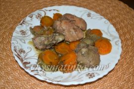 Куриная печень в мультиварке