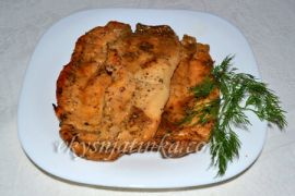 Куриное филе с мёдом