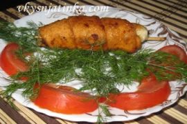 Куриное филе в тесте на сковороде