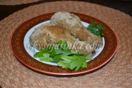 Куриные ножки с хрустящей панировкой в духовке