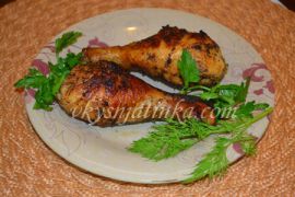 Куриные ножки в медовом соусе