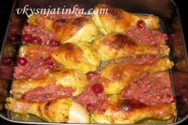 Куриные ножки в соусе