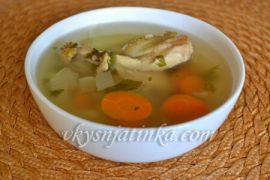 Куриный суп с картошкой в мультиварке - фото