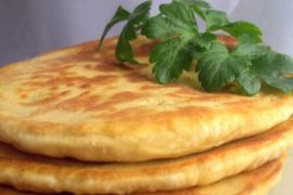 Лепешки на кефире