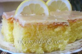 Лимонные пирожные - фото