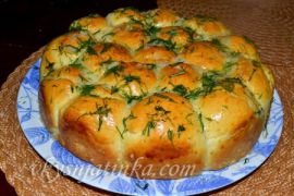 Пампушки с чесноком к борщу