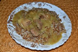 Вкусная мясная подлива из свинины - фото