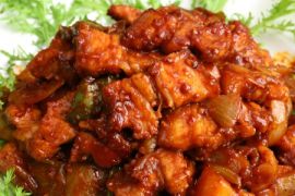 Поджарка из свинины