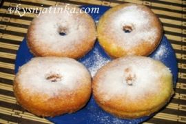 Пончики из творога - фото