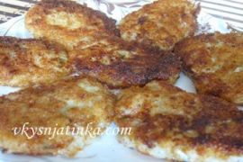 Постные капустные котлеты с манкой