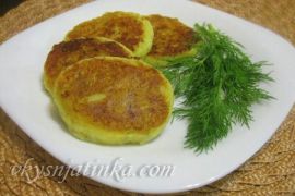 Сырники с картофелем - фото