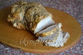 Вкусное филе индейки тушеное в мультиварке - фото