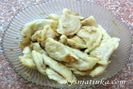 Вареники с капустой - фото