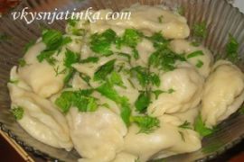 Вареники с мясом - фото
